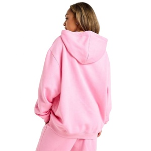 Cozy Winter Women's 2 Piece Set Pullover Hoodie Jogging Pants 100% Cotton for Street & Travel Wear Chándal personalizado - Product Image 4