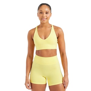 Womens Fitness Bra Seamless Sports Bra for Yoga Gym <b>Running</b> Wear Padded Support Soft Stretch Activewear Top - Product Image 1