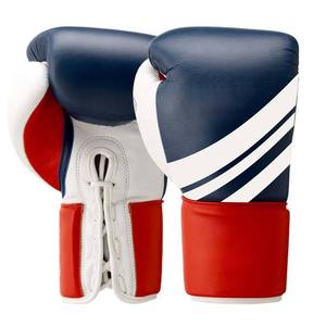 Gants de boxe MMA en cuir véritable de haute qualité en gros, design respirant, fermeture à boucle et crochet pour l'entraînement en plein air, kickboxing - Product Image 4