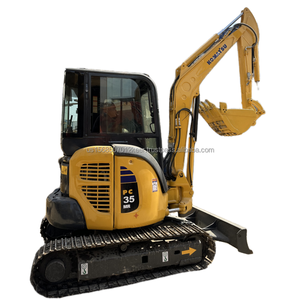 Used komatsu PC35 Excavator Komatsu 3.5Ton Hydraulic Excavator Building Machinery Used Excavator for Sale - Product Image 1