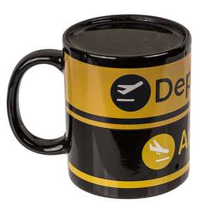 Mug isotherme au design original pour les arrivées/départs à l'aéroport, idéal pour les voyages - Product Image 3