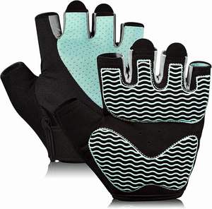 Vente en gros Logo personnalisé mode Fitness entraînement Gym exercice anti-dérapant gants d'haltérophilie pour les femmes et gants unisexes. - Product Image 2