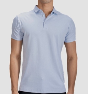 Polo T-shirt pour homme de qualité supérieure 100% polyester Séchage rapide Respirant Vêtements de sport Vente en gros Logo personnalisé Polo de golf - Product Image 3