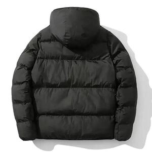 Veste bouffante pour hommes veste d'hiver avec logo personnalisé pour hommes avec poche veste bouffante à bulles pour hommes avec imprimé OEM personnalisé vente en gros - Product Image 4