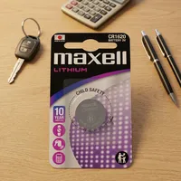 Pile bouton au lithium CR1620 3V fabriquée au Japon, durée de vie de 3 à 5 ans, pour télécommandes, électronique grand public, montres, porte-clés, calculatrices, jouets