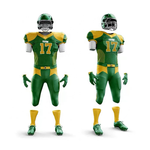 Nuevo mejor uniforme de fútbol americano para adultos personalizado transpirable manga corta - Product Image 5