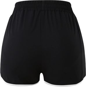 Shorts de sport pour femme OEM personnalisés, double couche, effet froncé aux fesses, pour l'été, la gym, la course et l'entraînement, grandes tailles - Product Image 5