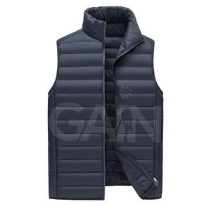 2025 chaqueta acolchada de talla grande chaleco cálido de invierno nuevo diseño estilo de moda chaleco acolchado personalizado para hombres - Product Image 2