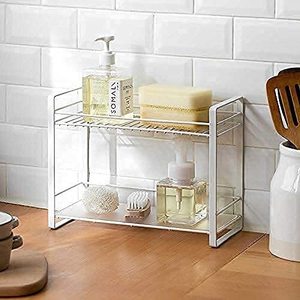 Modern Design Glass <b>Spice</b> <b>Rack</b> Effortless Organization for Your Seasonings - Product Image 5
