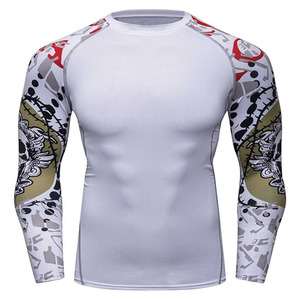 Sublimation Vente à Chaud Dernier design MMA Grappling Rash Guard Fitness Wear Rash Guard Top Qualité Gym Exercice Rash Guards - Product Image 1