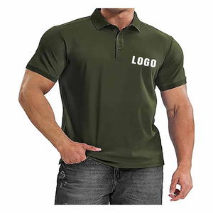 เสื้อโปโลสำหรับผู้ชายไซส์พิเศษเสื้อโปโลสำหรับใส่ไปข้างหน้าลำลองพิมพ์ลายดีไซน์ - Product Image 4