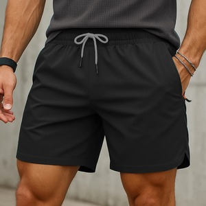 Shorts pour hommes brillant soie Satin été plage homme vêtements d'été pour hommes sport décontracté homme pyjamas vêtements de sport - Product Image 5