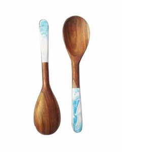 Articles de cuisine Design unique Cuillère Fourchette en bois Ensemble de couverts de meilleure qualité Ensemble de couverts en bois de style luxueux - Product Image 5