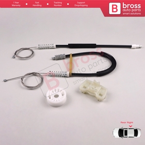 Kit de réparation de lève-vitre arrière droit BWR537 pour 607 9D 9U 1999-2010 9224A0 - Product Image 3