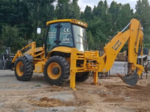 Chargeuse-pelleteuse robuste YCMG avec chargeur frontal et excavateur arrière Euro 5, machine de chantier pour la construction et l'agriculture - Product Image 5