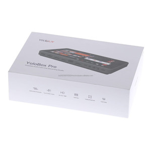 Genuine New YoloLiv YoloBox Pro Aluminum <b>Portable</b> All-in-One Multi-Camera HD Live Streaming Switcher Touchscreen Wi-Fi SD Card - Product Image 1