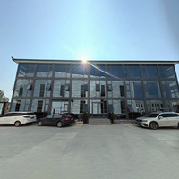 Maison modulaire de luxe préfabriquée de 3 étages 40 pieds Bureau détachable en paquet plat Maison en conteneur
