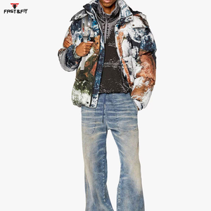 Chaqueta Acolchada con Capucha, Diseño Personalizado, Estilo Urbano, Nueva Moda 2026, Profesional, Impermeable y Transpirable - Product Image 4