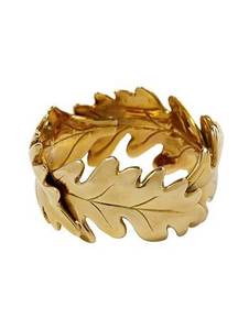 Gold Color Table Decoration Wedding Napkin Ring Simple Designing Style Round Shape Golden Napkin Serviette Ring at Lowest Price - Product Image 2