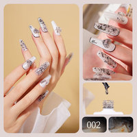R S ongles OEM UV Gel 15ml pluie fleur Gel vernis UV Gel vernis à ongles Transparent personnalisé Logo vernis à ongles beauté mode