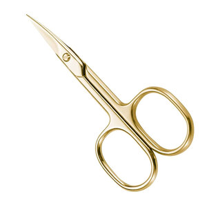Ciseaux à cuticules professionnels en acier inoxydable à lame incurvée, tranchants, pour un soin précis des pieds, durables - Product Image 4