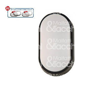 Lámpara de Techo Ovalada, 100 Lúmenes, 14W, Uso Interior/Exterior, IP54, Luz Natural 4000K, 220V CA - Product Image 1