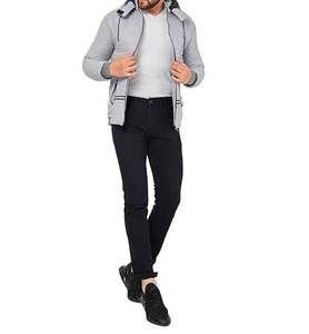 Top Quality <b>Waterproof</b> Windproof <b>Jackets</b> Men's Outdoor Casually Wear <b>Grey</b> Color Puffer <b>Jackets</b> Stand Collar With Hood men's - Product Image 5
