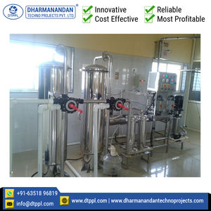 Proyecto de embotellado de agua mineral Alto rendimiento 2000 litros por horas Capacidad de procesamiento Planta de ósmosis inversa Hecho EN LA India - Product Image 2