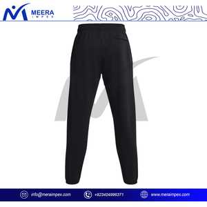 กางเกงวิ่งเอวสูงสำหรับผู้ชายมีกระเป๋าซิปยืดได้สำหรับออกกำลังกายในยิมมีความยืดหยุ่นตัดตรงได้ - Product Image 3