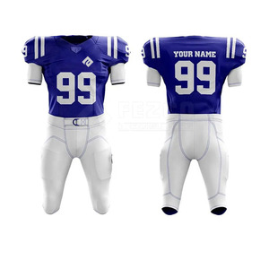 Bajo MOQ Tamaño adulto Uniforme de fútbol americano Equipo de alta calidad Uniforme de fútbol americano En stock - Product Image 1
