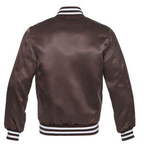 High Quality Varsity Bomber <b>Jacket</b> Silk Satin Men <b>Patchwork</b> Camouflage High Street Style Customizable Wholesale ODM Winter - Product Image 2