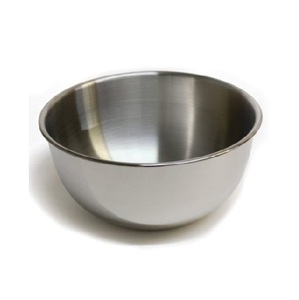 Ensemble de bols de cuisine en acier inoxydable de qualité alimentaire durable, polyvalents, profonds, ronds, pour mélanger, préparer, servir et cuisiner, pour un usage quotidien - Product Image 3