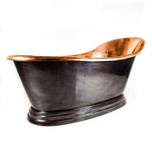 Bañera de Metal Independiente de Cobre a Precio de Mayoreo, Estilo Único, Bañera Grande para Remojo - Product Image 2