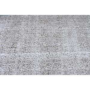 Turkish Large Rug 5.4x9 ft, White <b>Brown</b> Southwestern Rug <b>Wool</b> - Product Image 5