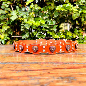 Ceinture en cuir de buffle véritable pour femmes, décontractée, avec broderie florale de designer, boucle en laiton massif, longueur personnalisable, 30 mm - Product Image 5