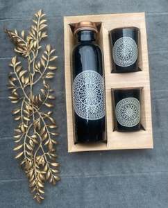 Botella de Agua de Cobre Puro, Producto de Moda, Suministro al por Mayor, MOQ Bajo, para un Estilo de Vida Saludable - Product Image 3