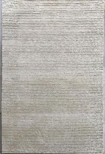 Alfombra Moderna de Seda para Interiores, Antideslizante, con Elegante Diseño de Rayas, Hecha a Mano, con Base de Algodón Grueso, Precio de Fábrica - Product Image 5