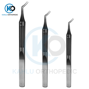 10 pinces chirurgicales Inamura Capsulorhexis réutilisables, légères, de haute qualité, en titane et acier inoxydable, manuelles - Product Image 4