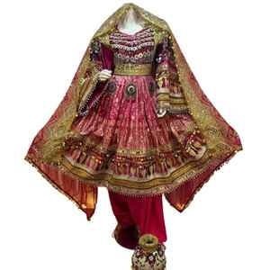 Vestido Afgano Kuchi de Moda, Novedades 2025, Vestido Largo de Manga Larga para Mujer, Hermoso Vestido Formal para Bodas y Fiestas - Product Image 1