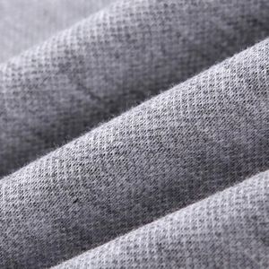 Nueva camiseta Polo en blanco con logotipo suave bordado personalizado para exteriores CVC 80% Algodón 20% poliéster camiseta de Golf informal para hombres - Product Image 5