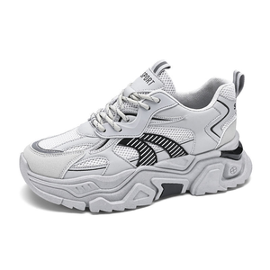 Baskets de sport mode pour hommes, style campus, épaisses, respirantes, blanches, personnalisées OEM, vente en gros, style tendance - Product Image 6