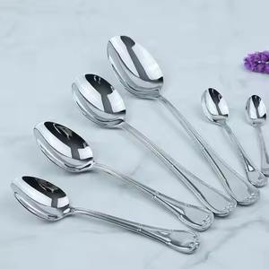 Juego de Cubiertos de Acero Inoxidable de Grado Alimenticio, Tenedor, Cuchara, Cuchillo, Cubiertos para Restaurante, Hotel, Vajilla de Mesa - Product Image 3