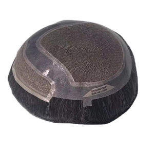 Toupee para Hombre Taz Hair, Peluca de Cabello Humano 100%, Densidad Cruda 60%-150%, Cabello Indio Remy, Resistente al Agua, Ondulado - Product Image 1