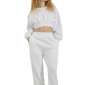 Conjunto Deportivo de 2 Piezas para Mujer con Logotipo Personalizado, Sudadera con Capucha de Felpa con Estampado Sólido y Pantalones Deportivos Casuales para Invierno 2026 - Product Image 2