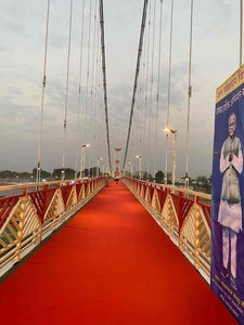 Puente Colgante de Plataforma de Acero Pesado con Servicios de Corte, Soldadura y Doblado - Product Image 2