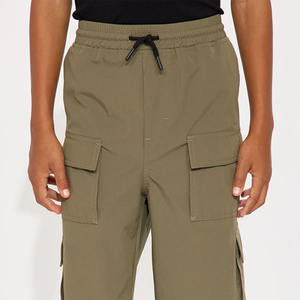 Pantaloni in cotone morbido e resistente di alta qualità con vestibilità rilassata massimo Comfort Multi-Pocket Utility Design per la stampa di Logo personalizzata - Product Image 4