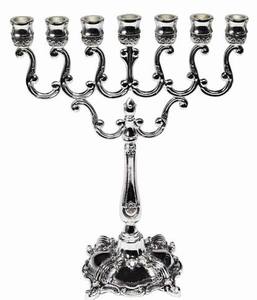 Candelabro Menorá de Oro de Lujo Personalizable, Decoración para el Hogar, Candelabro Navideño y de Pascua para Decoración del Hogar - Product Image 4