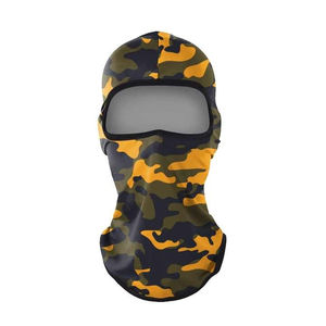 Gorro de punto transpirable Logotipo personalizado Mascarilla de tres agujeros de cara completa para todas las estaciones - Product Image 1