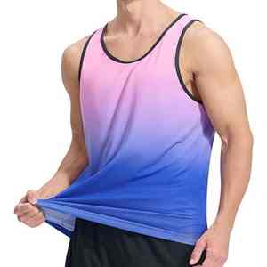 Camiseta Deportiva sin Mangas para Hombre, Personalizada con Estampado, para Gimnasio, Fitness, Ropa Deportiva Urbana - Product Image 2