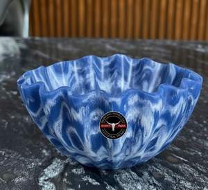 Ensaladera de Resina Duradera, Elegante Vajilla Hecha a Mano para Cocina y Fiestas, Apta para Lavavajillas, Estilo Clásico Moderno - Product Image 3